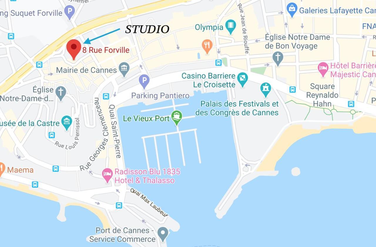 Apartmán Studi'O Soleil Cannes Exteriér fotografie